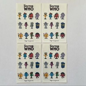 Doctor Who & Roger Hargreaves Temporary Tattoos —4